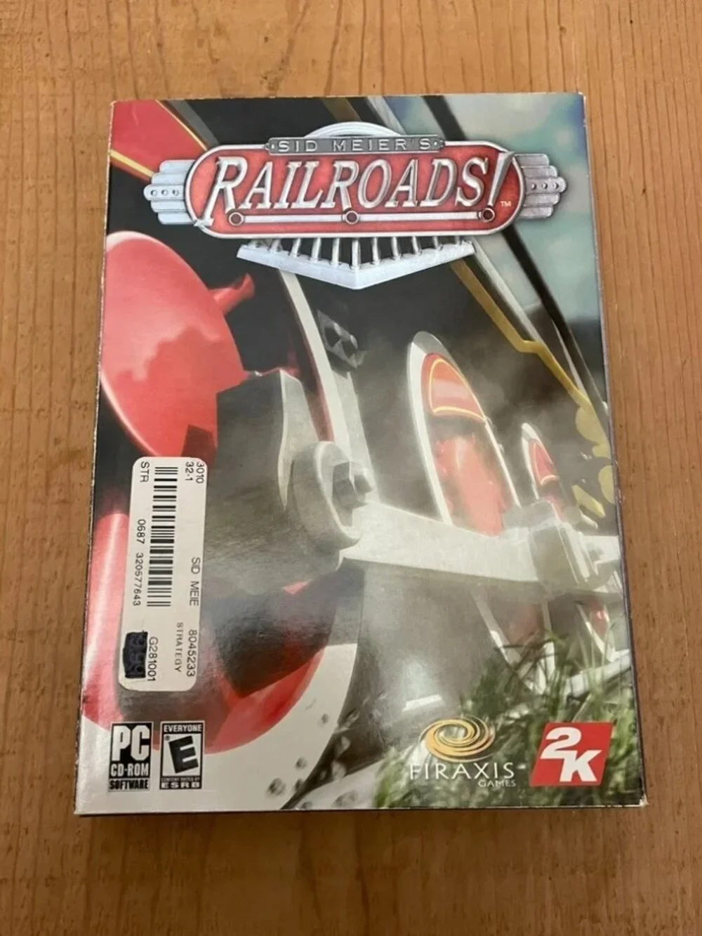 Sid Meier's Railroads PC Game 2006 CD-ROM w/ Manual Good Condition Windows